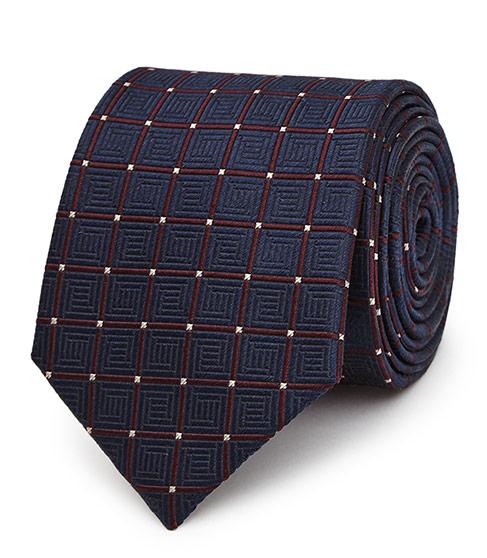 Reiss Luther Geometric Silk Tie