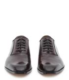 Reiss Idris - Mens Leather Formal Shoes In Red, Size 11