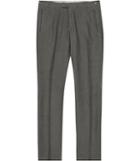 Reiss Broadway - Mens Washed Tailored Trousers In Brown, Size 28