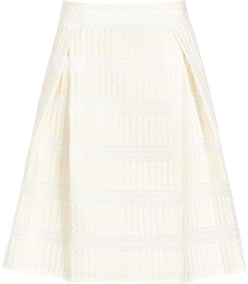 Reiss Geena Textured A-line Skirt