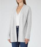 Reiss Marley - Womens Open-front Cardigan In Grey, Size S