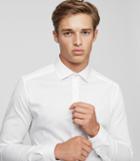 Reiss Control - Slim Cotton Shirt In White, Mens, Size S