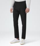 Reiss Rumble T - Wool And Linen Trousers In Black, Mens, Size 30