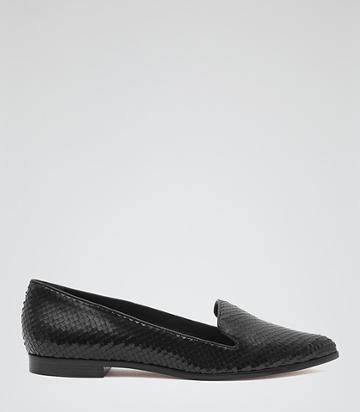 Reiss Volta Textured Pumps