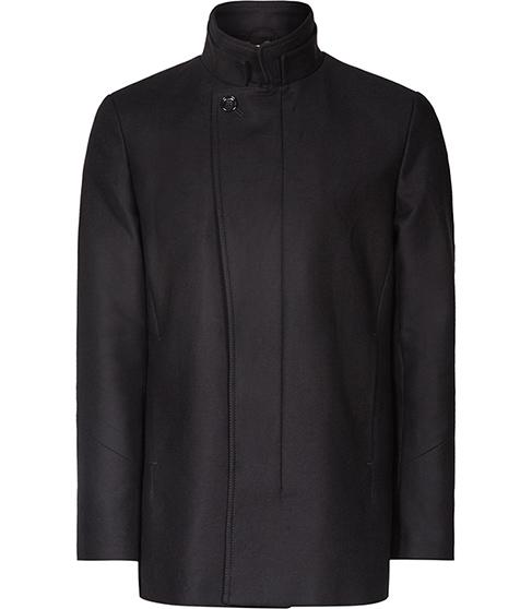 Reiss Wolf Double Collar Coat