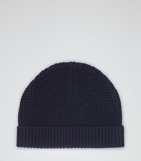 Reiss Ricky Chunky Knit Beanie Hat