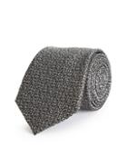 Reiss Fisher - Silk Patterned Tie In Grey, Mens