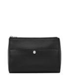 Reiss Watson Grained Leather Wash Bag