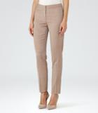 Reiss Turner Trouser - Womens Slim-leg Trousers In Red, Size 4