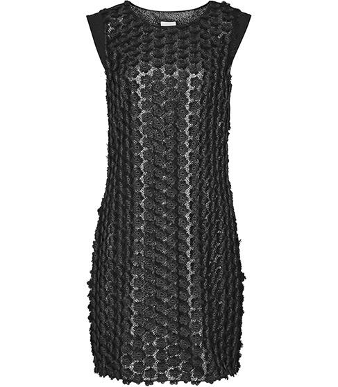 Reiss Bibi Metallic-detail Dress