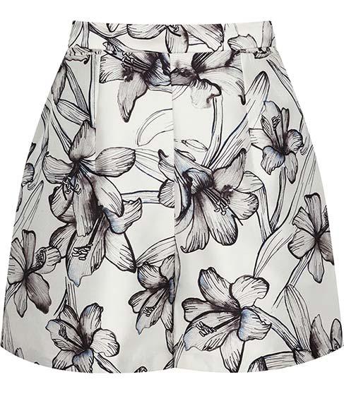 Reiss Caggie Printed Shorts