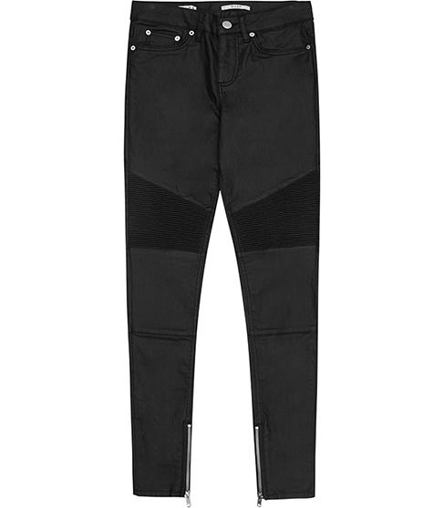 Reiss Biker Coated Coated Biker Jeans