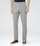 Reiss Horatio - Slim-leg Trousers In Grey, Mens, Size 28