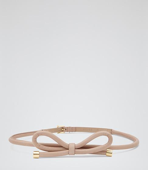 Reiss Swift Bow-detail Belt