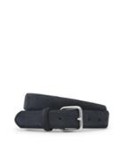 Reiss Jacob - Suede Belt In Blue, Mens, Size 30