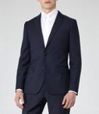 Reiss George B - Mens Slim-fit Blazer In Blue, Size 40