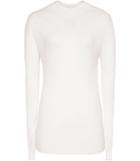 Reiss Poppy - Womens Rib-detail Jumper In White, Size Xs