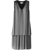 Reiss Nova - Womens Tiered Plisse Dress In White, Size 4