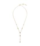 Reiss Marina - Womens Drop Chain Necklace With Swarovski Crystals In Yellow, One Size