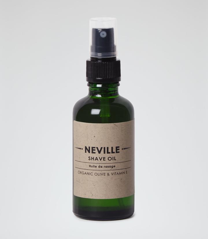 Reiss Shave Oil - Mens Neville Shave Oil In White, Size One Size