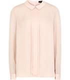 Reiss Lola Silk Button-back Shirt