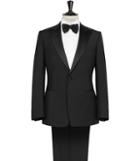 Reiss Mayfair - Mens Peak Lapel Tuxedo In Black, Size 36