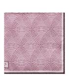 Reiss Bolt - Mens Patterned Silk Pocket Square In Red, Size One Size