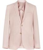 Reiss Tate B - Mens Wool And Linen Blazer In Pink, Size 36