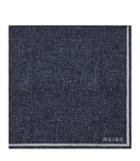Reiss Craven - Mens Silk Pocket Square In Blue, One Size