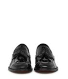 Reiss Pillen - Mens Patent Leather Loafers In Black, Size 7