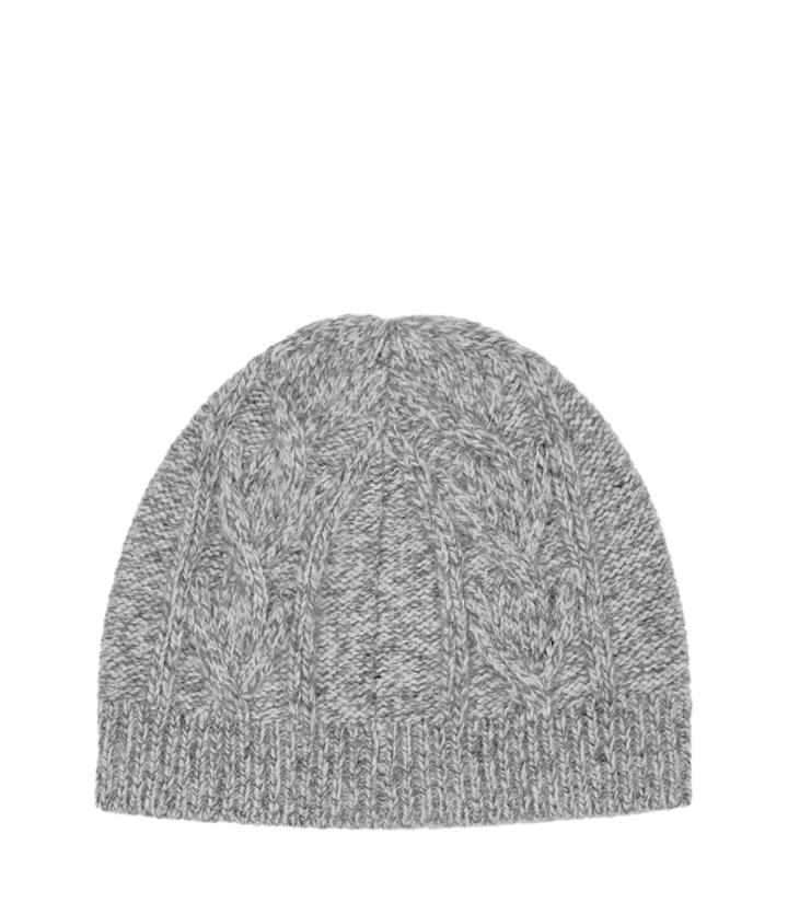 Reiss Claude - Mens Mottled Beanie Hat In Grey, One Size