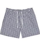 Reiss Marrakech - Mens Geometric Print Swim Shorts In Blue, Size Xs
