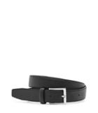 Reiss Danton - Mens Leather Belt In Black, Size 32