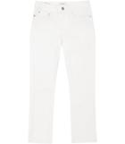 Reiss Faye Off White - Cropped Kick-flare Jeans In White, Womens, Size 25