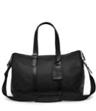 Reiss Darrel - Grained Leather Holdall In Black, Mens