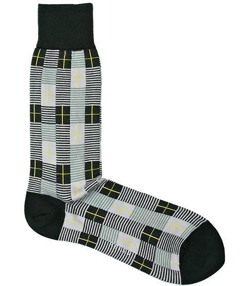 Reiss Peltzer Multi Stripe Print Socks