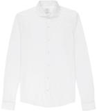 Reiss Trixie - Mens Pique Cotton Shirt In White, Size Xs