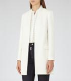 Reiss Venn - Womens Open-front Blazer In White, Size 4