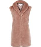 Reiss Meyer - Womens Faux Fur Gilet In Brown, Size Xs