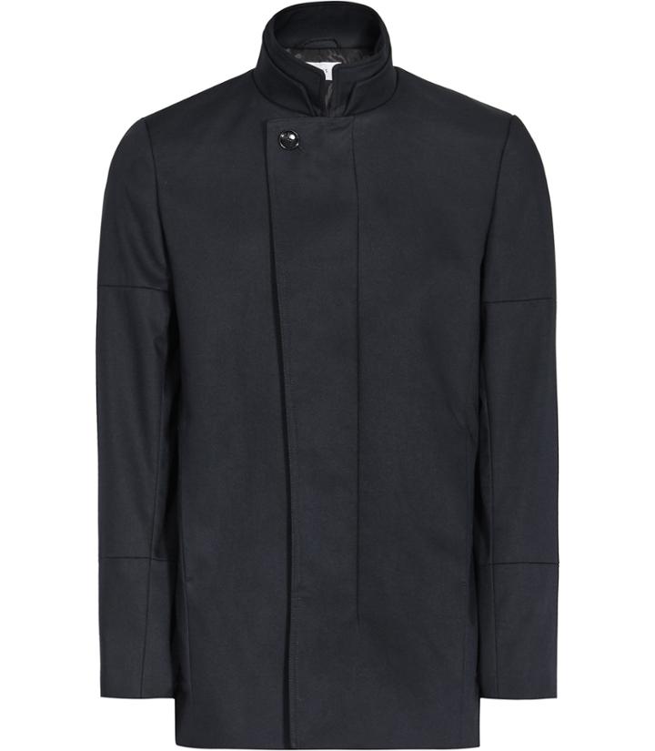 Reiss Porter - Mens Funnel Collar Jacket In Black, Size Xs