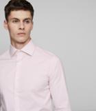 Reiss Oxide - Slim-fit Stretch Shirt In Pink, Mens, Size S