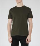 Reiss Bless - Mens Crew Neck T-shirt In Green, Size Xl