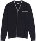 Reiss Jules Piped Cotton Cardigan