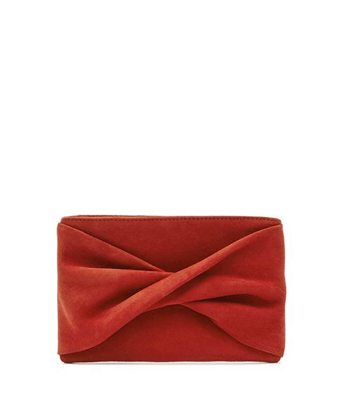 Reiss Lola Suede Suede Purse