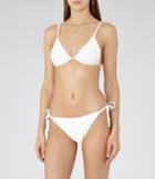 Reiss Phoenix T - Womens Ribbed Bikini Top In White, Size Xs
