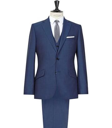 Reiss Lungano Three Piece Wool Suit