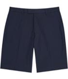 Reiss Montgomery - Mens Twill Cotton Shorts In Blue, Size 28