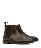 Reiss Tenor - Mens Leather Chelsea Boots In Brown, Size 7