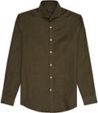 Reiss Perdie - Mens Linen Shirt In Green, Size S