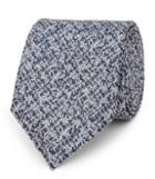 Reiss Denson - Mens Mottled Silk Tie In Blue, Size One Size